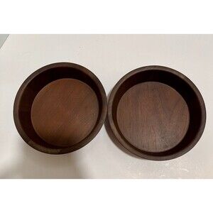 Woodland Studios, Perryville MO. Wooden Bowls Set of 2